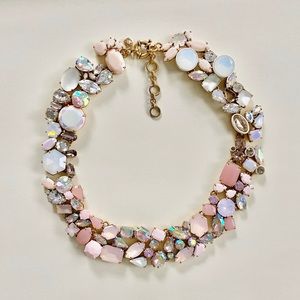 J. Crew Mixed Crystal Wedding Collection Necklace